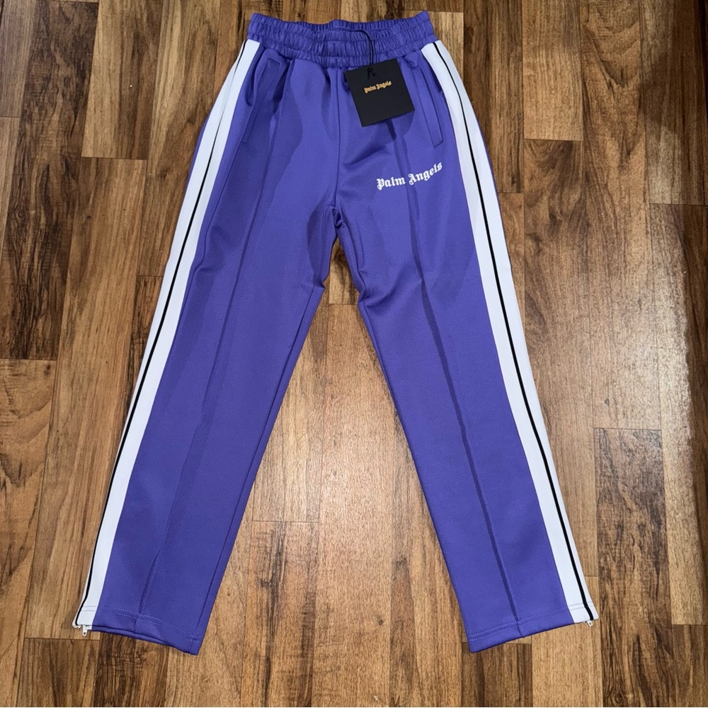 Palm Angels Purple Track Pants Size Small